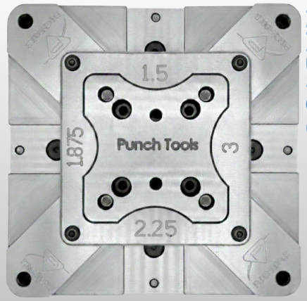 Punch Tools Corner Rounder setup
