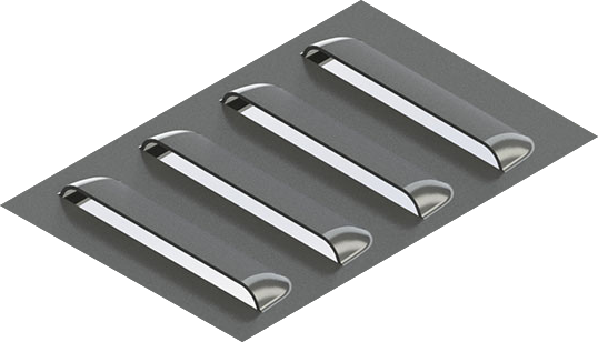 louver metal stamping for vent